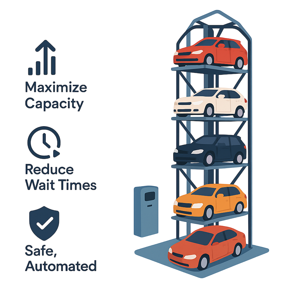 Rotary Parking System Features